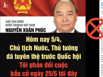 Luận điệu xuyên tạc bầu cử của tổ chức Việt Tân.