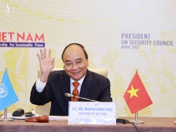 Họp Hội đồng Bảo an, Chủ tịch nước Nguyễn Xuân Phúc kêu gọi xây dựng lòng tin và đối thoại - Ảnh 1.