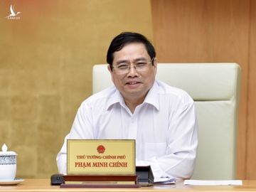 Thủ tướng Phạm Minh Chính phát biểu tại buổi làm việc.