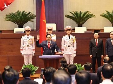 Thủ tướng Phạm Minh Chính tuyên thệ nhậm chức chiều 5 tháng 4 năm 2021