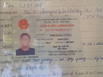 Trong giấy cam kết, đối tượng tên C. hứa sẽ đưa người lao động lên tàu 5 sao để sang Hàn Quốc. Ảnh: Hữu Long