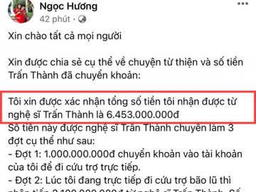 Trấn Thành lên tiếng trần tình về số tiền từ thiện, đưa ra lý do không gửi cho Thủy Tiên như đã công bố - Ảnh 5.