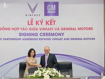 VinFast và General Motors (GM) ký kết thoả thuận hợp tác chiến lược.