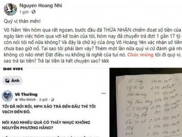 NÓNG: "Thần y" Võ Hoàng Yên đã chuyển khoản trả lại vợ chồng ông Dũng "lò vôi" gần 17 tỷ đồng