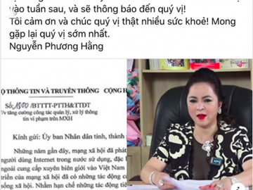 Bà Phương Hằng cam kết thôi không livestream - Ảnh 1.