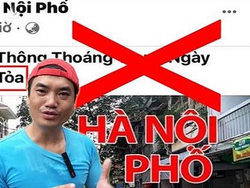 Chủ kênh youtube "Hà Nội Phố" Duy Nến bị phạt nặng