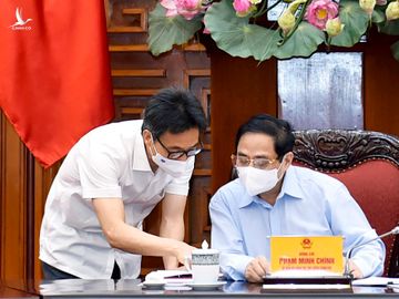 Thu tuong lam viec voi Bo Y te ve giai phap chong dich anh 2