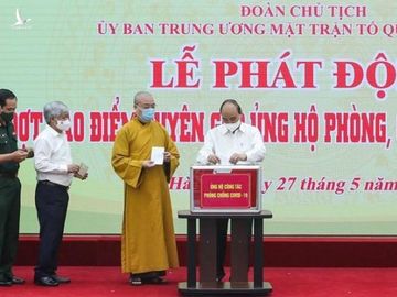 Gần 2.300 tỷ đồng ủng hộ phòng, chống dịch COVID-19 ảnh 1