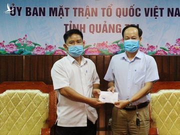 Thầy giáo dùng tiền khen thưởng ủng hộ Quỹ phòng chống Covid-19 - ảnh 1