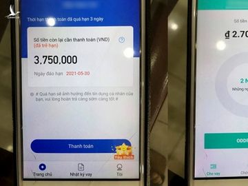 Sa lầy với app tín dụng đen