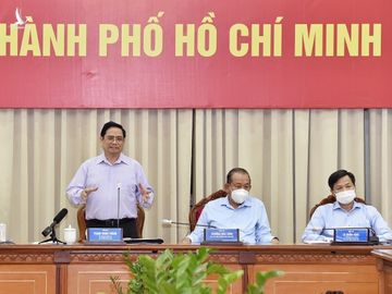 Thủ tướng Phạm Minh Chính tại TP.HCM ảnh 1 Thu tuong Pham Minh Chinh tai TP.HCM anh 1