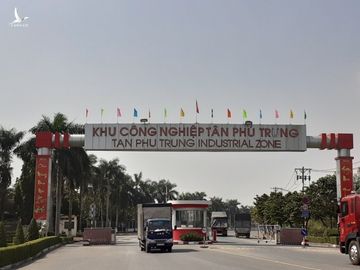 Một công ty trong Khu công nghiệp Tân Phú Trung có 4 ca nghi nhiễm Covid-19 /// ẢNH: TRẦN THANH BÌNH