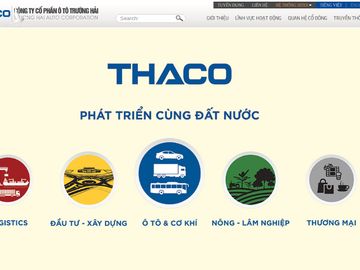 Trang web của THACO đã hứng chịu một cuộc tấn công mạng.