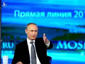 "Đường dây trực tiếp với Tổng thống Vladimir Putin" là chương trình truyền hình thường niên, nơi ông Putin trả lời trực tiếp các câu hỏi của người dân.