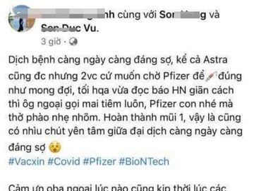 Cô gái lên mạng khoe &quot;ông ngoại&quot; xin được xuất tiêm vắc xin: Giám đốc bệnh viện rất buồn - Ảnh 1.