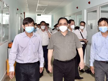 Thu tuong tham co so dieu tri Covid-19 tai Tay Ninh anh 1