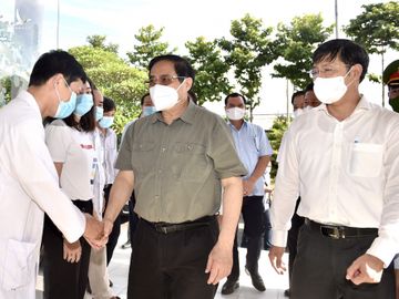 Thu tuong tham co so dieu tri Covid-19 tai Tay Ninh anh 2