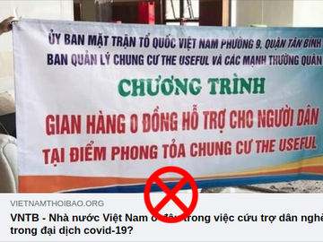 Luận điệu "giả mù" của Việt Nam Thời báo.