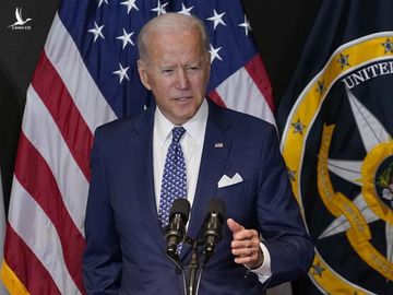 Biden phát biểu tại ODNI hôm 27/7. Ảnh: AP.