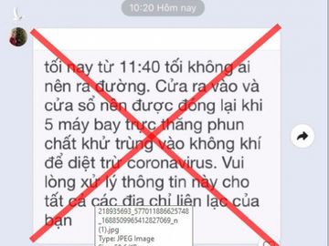 TP.HCM bác tin đồn thất thiệt về máy bay phun khử khuẩn vào đêm nay - Ảnh 1.