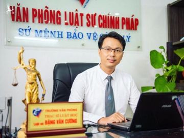 Luật sư Đặng Văn Cường, trưởng VP Luật sư Chính pháp