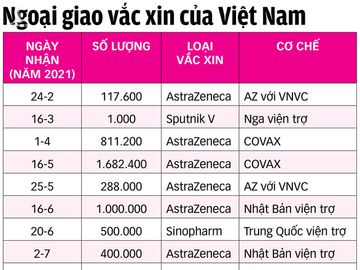 Nỗ lực ngoại giao vắc xin: hơn 13 triệu liều được viện trợ đã về nước - Ảnh 2.