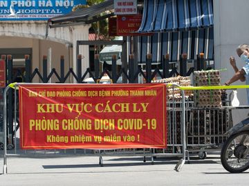 Bệnh viện Phổi Hà Nội bị cách ly y tế ngày 25/7.