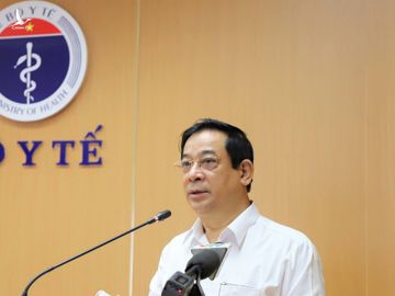 Cục trưởng Cục Quản lý khám chữa bệnh Lương Ngọc Khuê. Ảnh: Nguyễn Nhiên.