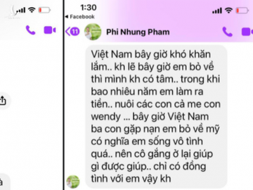 Tin nhắn xúc động của Phi Nhung: Bà con gặp nạn, em bỏ về Mỹ thì sống vô tình quá - Ảnh 3.