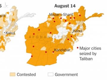 Taliban chiếm thêm thành phố chiến lược, áp sát thủ đô Kabul -0