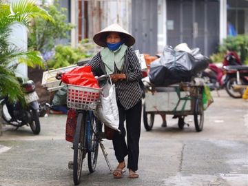 Nhiều lao động tự do ở TPHCM chưa nhận được hỗ trợ. Ảnh: Anh Tú