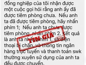 Thông tin về lừa đảo chiếm đoạt thông tin cá nhân trên mạng là giả mạo - Ảnh 1.