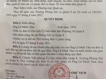 Lơ là chống dịch, 2 Chủ tịch UBND phường tại quận 8 bị đình chỉ, điều chuyển công tác ảnh 2