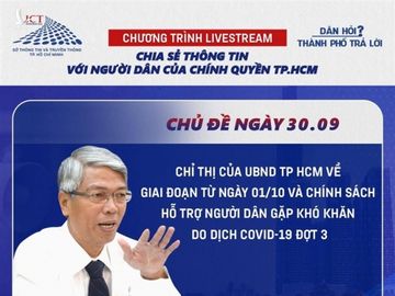 Tối nay, Phó Chủ tịch TP.HCM sẽ đối thoại với người dân qua livestream - 1