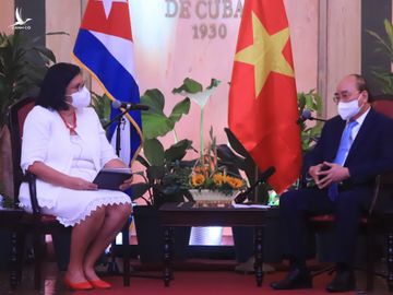 Chu tich nuoc Nguyen Xuan Phuc trong chuyen tham Cuba anh 3