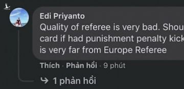 Bạn bè quốc tế phản ứng gay gắt trước thẻ đỏ của Duy Mạnh - Ảnh 4.