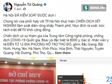 CEO Nguyễn Tử Quảng: Sẽ triển khai nền tảng truy vết công nghệ để giúp Thủ đô quét nốt các F0 còn lại - Ảnh 2.