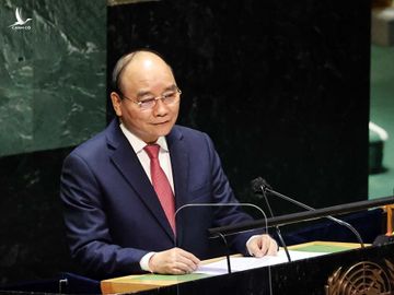 Hình ảnh Chủ tịch nước Nguyễn Xuân Phúc phát biểu tại Đại hội đồng Liên hợp quốc - Ảnh 6.