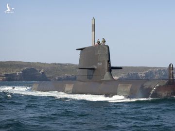 Tàu ngầm HMAS Collins của hải quân Australia. Ảnh: RAN.