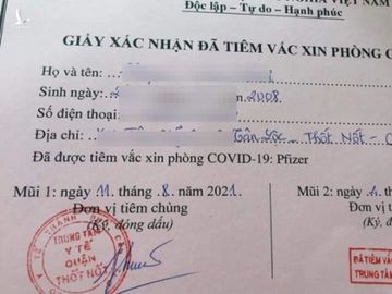 Danh sách 57 trẻ dưới 18 tuổi được tiêm vắc xin Pfizer là chính xác - 1