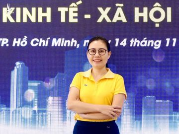 Bà Phạm Thị Thanh Xuân - giảng viên Đại học Kinh tế - Luật TP HCM. Ảnh nhân vật cung cấp