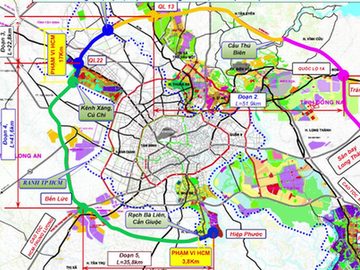 Thủ tướng đồng ý 5 tỉnh, thành chủ trì làm đường vành đai 4 TP.HCM - Ảnh 1.