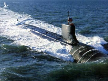 Tàu ngầm USS Connecticut của Hải quân Mỹ. Ảnh: Hải quân Mỹ