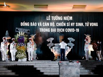 Những hình ảnh xúc động tại buổi lễ tưởng niệm tại Hội trường Thống Nhất - ảnh 4