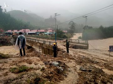 Mưa to, lũ lên nhanh, hàng ngàn căn nhà ở Bình Định bị ngập sâu - ảnh 3