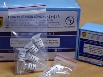 Kit test của Công ty Việt Á.