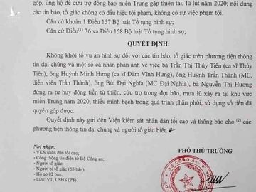 Bà Nguyễn Phương Hằng lên tiếng sau kết luận của Bộ Công an về nghệ sĩ làm từ thiện