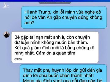 Bác bé 8 tuổi bức xúc trước tin nhắn của Trung Thái: Máu lạnh! Thản nhiên trước cái chết - Ảnh 1.