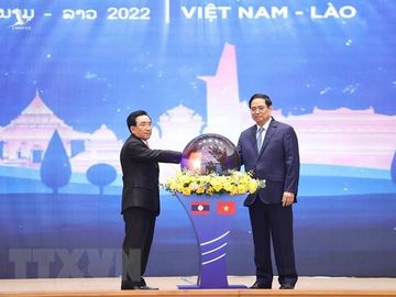 2022 co y nghia dac biet quan trong doi voi hai nuoc Viet Nam va Lao hinh anh 1