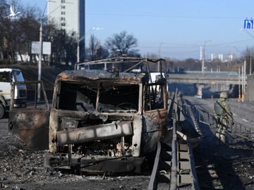 Ukraine tuyên bố phá hủy đoàn xe, tiêu diệt tướng Chechnya -0